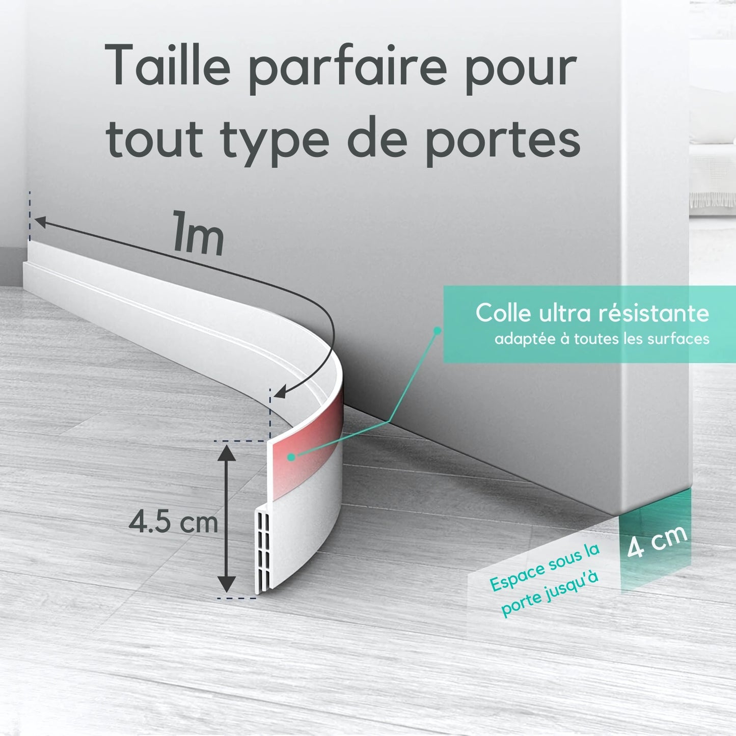 ThermoSeal Portes - Ruban d'Isolation Étanche