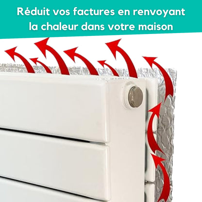 WarmReflect - Film Isolant Réfléchissant pour Radiateurs